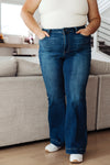 Sydney High Rise Trouser Flare Jeans- Size 1, 9