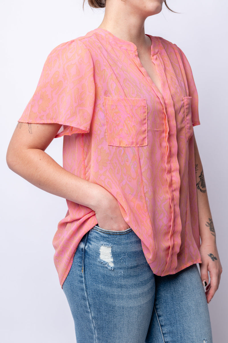 Let Me See You Do It Shawl Neckline Blouse- 6/25/2024
