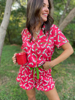 PREORDER: Christmas Candy Pajama Set in Three Colors