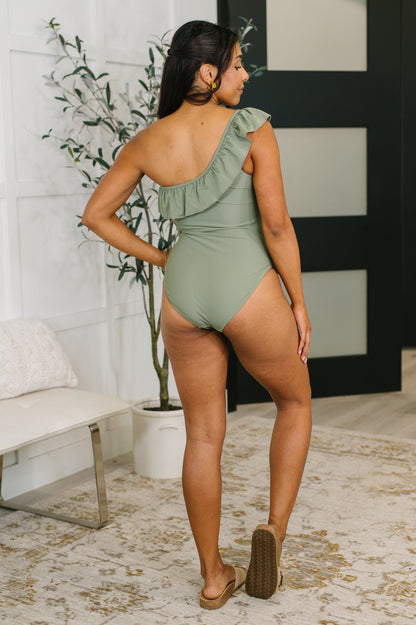 A Tan Line Happiness One Piece Swim Suit