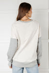 Bring it Together Color Block Pullover