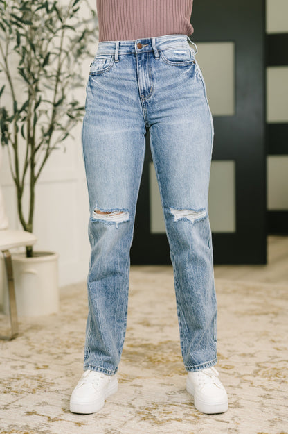 Kayla High Waist Rigid Magic Slim Straight