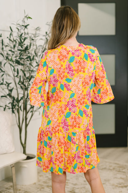 Lizzy Sunday Dress in Leaf Multi Floral- 3/3/2026