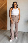 Set Process Mineral Wash Waffle Knit Pants in Brown