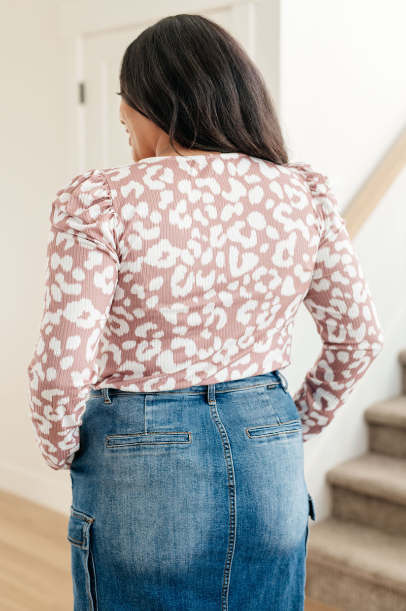 Wild Weekend Animal Print Top