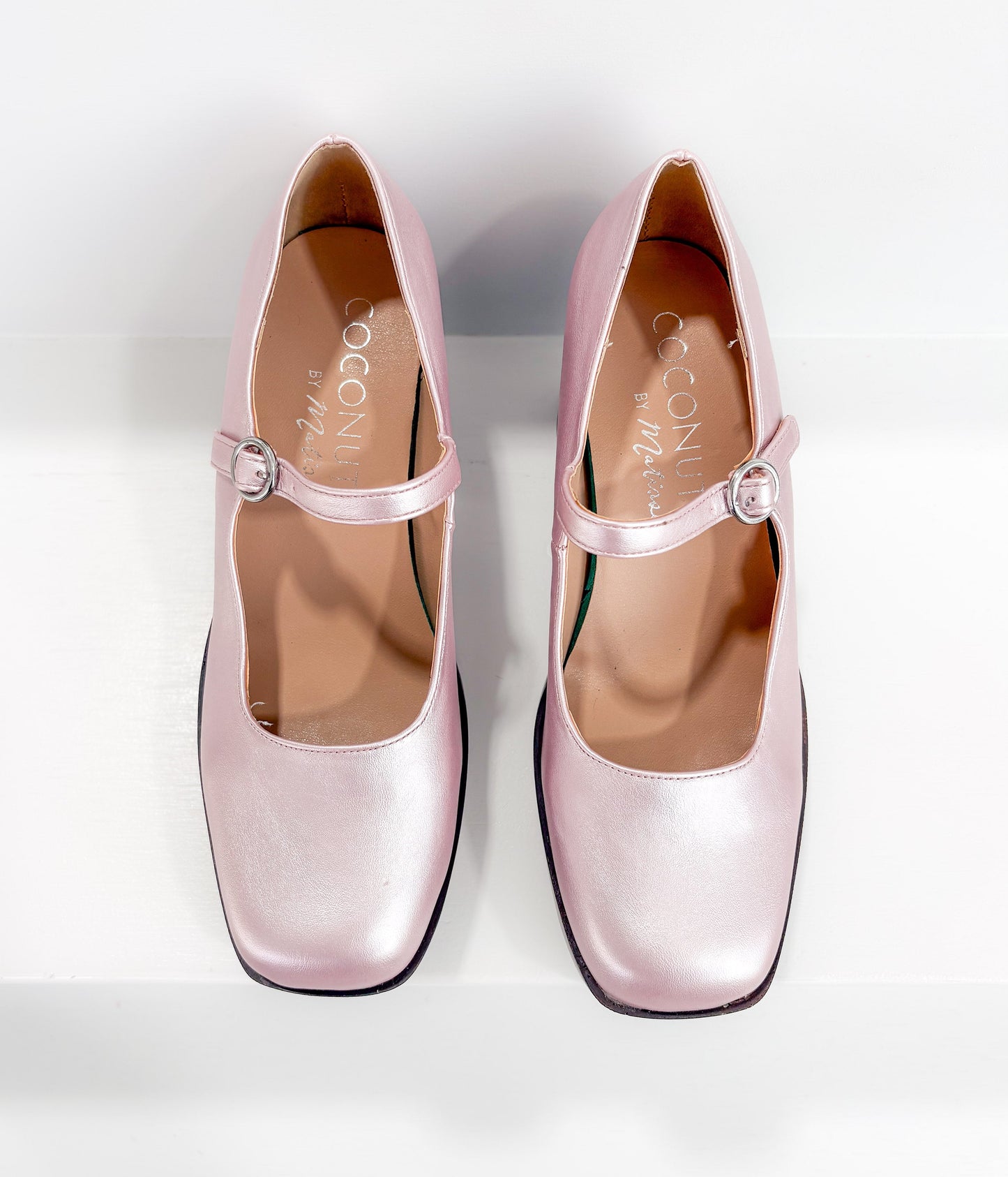 Matilda Platform Heel In Metallic Rose