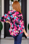 Little Lovely Blouse in Painted Floral