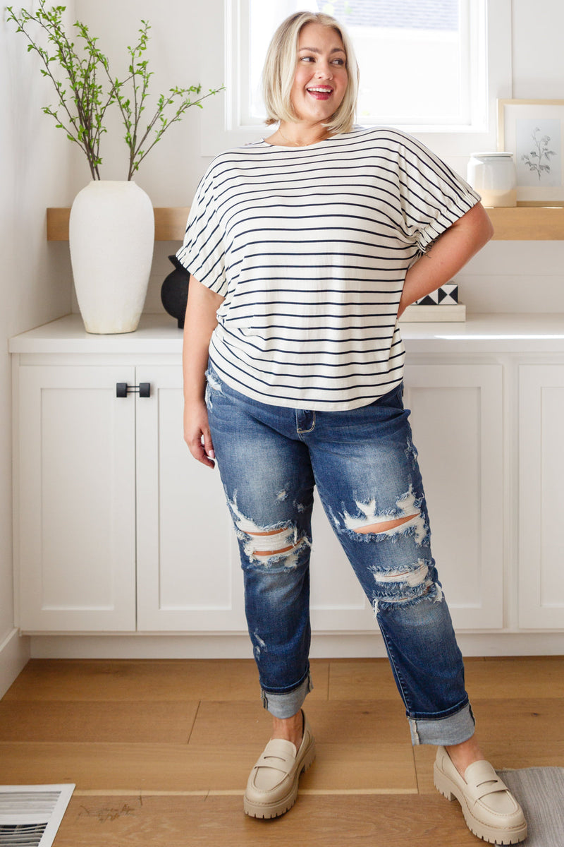 Much Ado About Nothing Striped Top