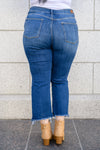 Sharpay Bootcut Stepped Hem Jeans- Size 9
